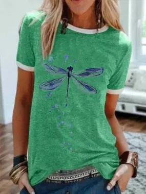 Dunnmall Cotton-Blend Casual Graphic Shirts & Tops